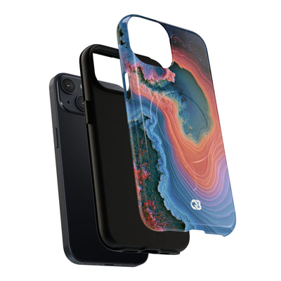 Luminous Resonance · Tough 2.0 Magnetic Phone Case for iPhone · Blue