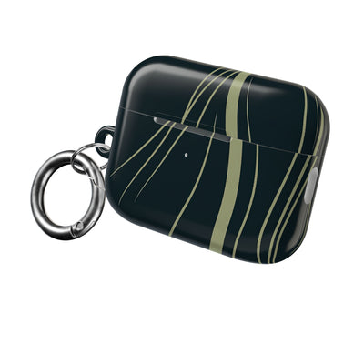 Serpentine Reeds · Hard Case for AirPods & AirPods Pro · Green