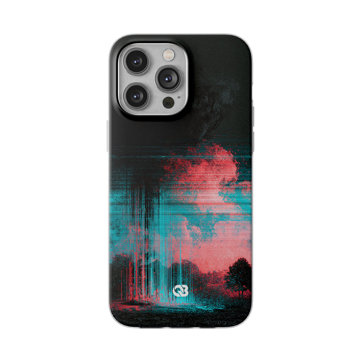 Digital Signal Drift · Lite Phone Case for iPhone ·  Black