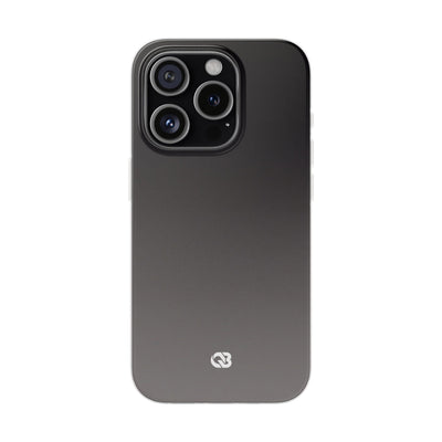 Grey Lite Phone Case for iPhone - Obsidian Ash Fade