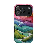 Fluid Rainbow Ridge · Tough 2.0 Case  · Magsafe