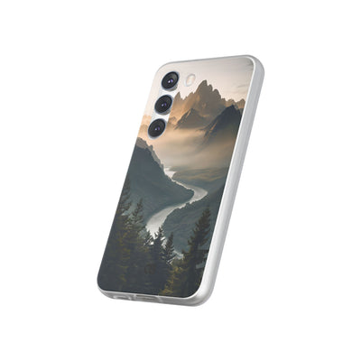 Golden Summit Valley · Soft Handyhülle für Samsung