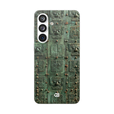 Dynastic Bronze Relief · Lite Phone Case for Samsung · Green