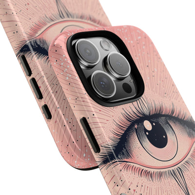 Obsidian Cosmic Gaze · Tough Phone Case for iPhone