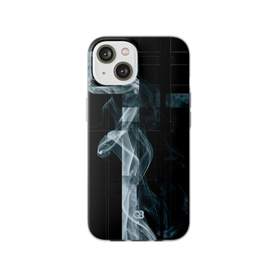 Black Lite Phone Case for iPhone - Arctic Vapor Grid