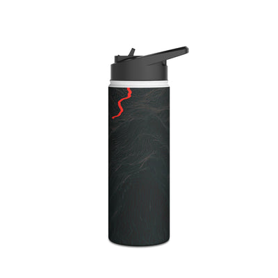 Crimson Ridge Pass · Insulated Water Bottle · Black