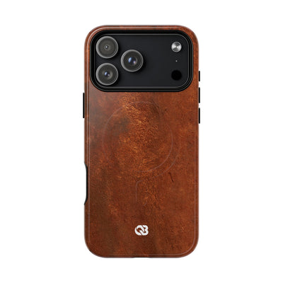 Oxidized Corten · Tough 2.0 Magnetic Phone Case for iPhone · Brown