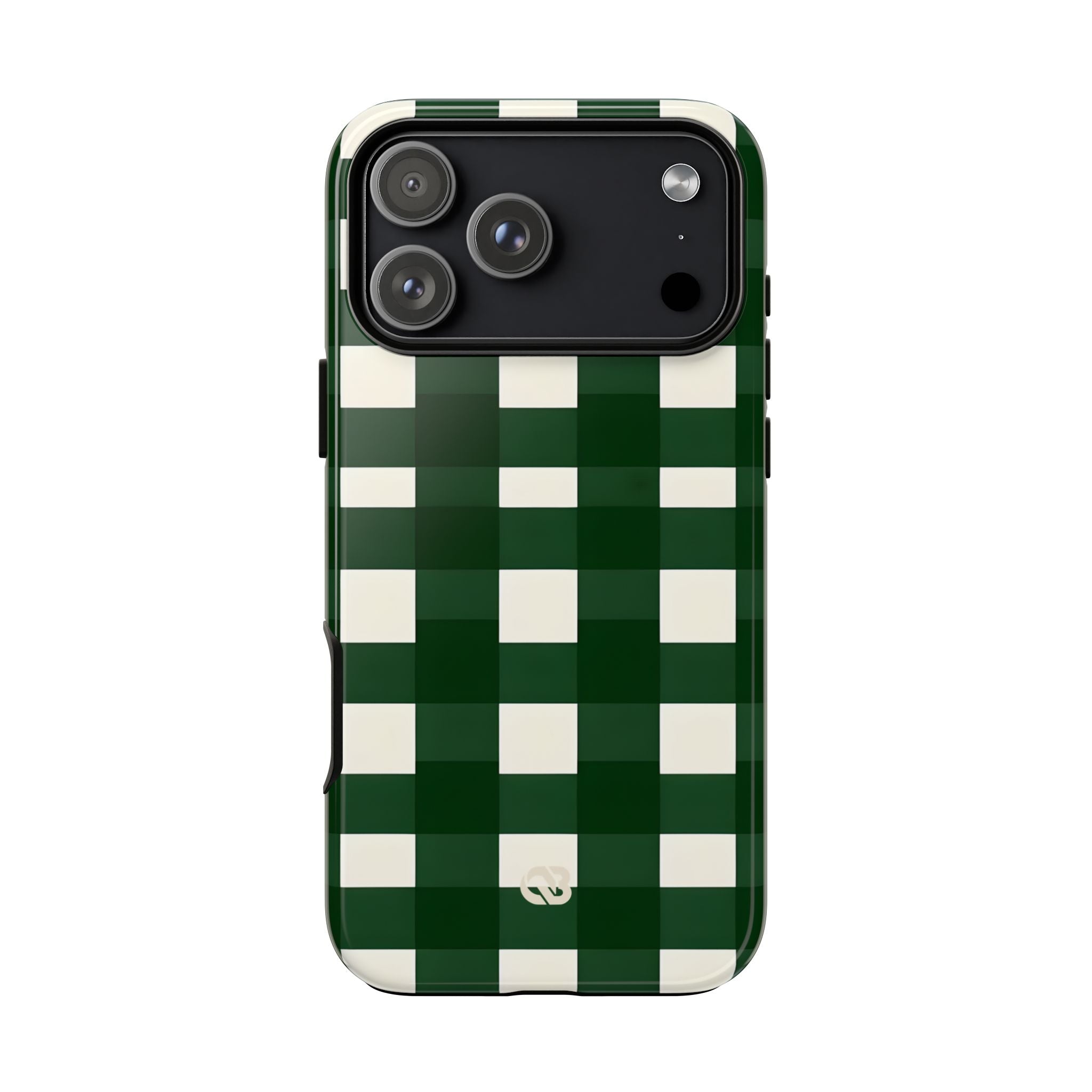 Hunter Green Plaid · Tough Phone Case for iPhone