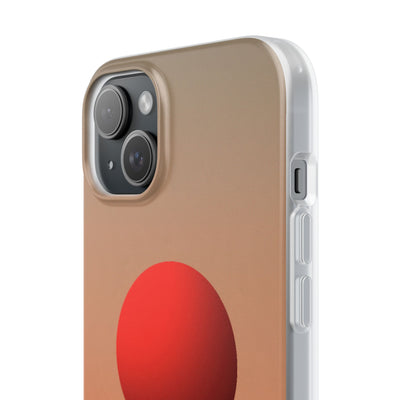 Crimson Sol Ridge · Lite Phone Case for iPhone ·  Red