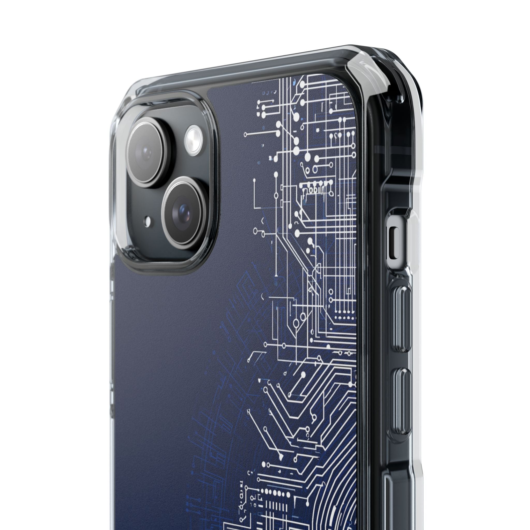 Blue Impact MagSafe Phone Case for iPhone - Cobalt Circuit Logic