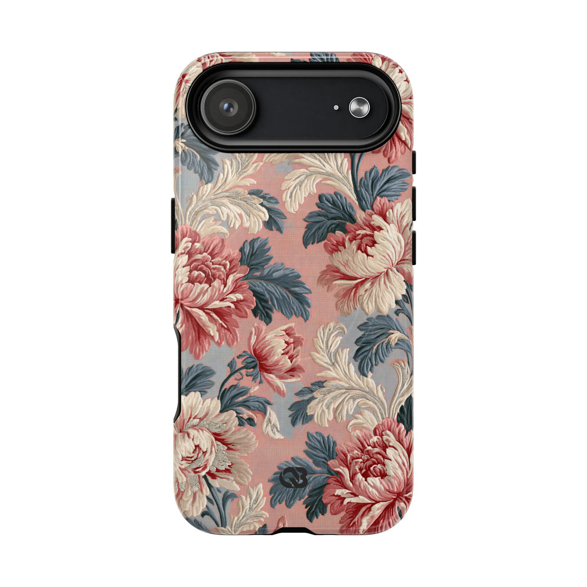 Blush Peony Jacquard · Tough 2.0 Magnetic Phone Case for iPhone · Pink