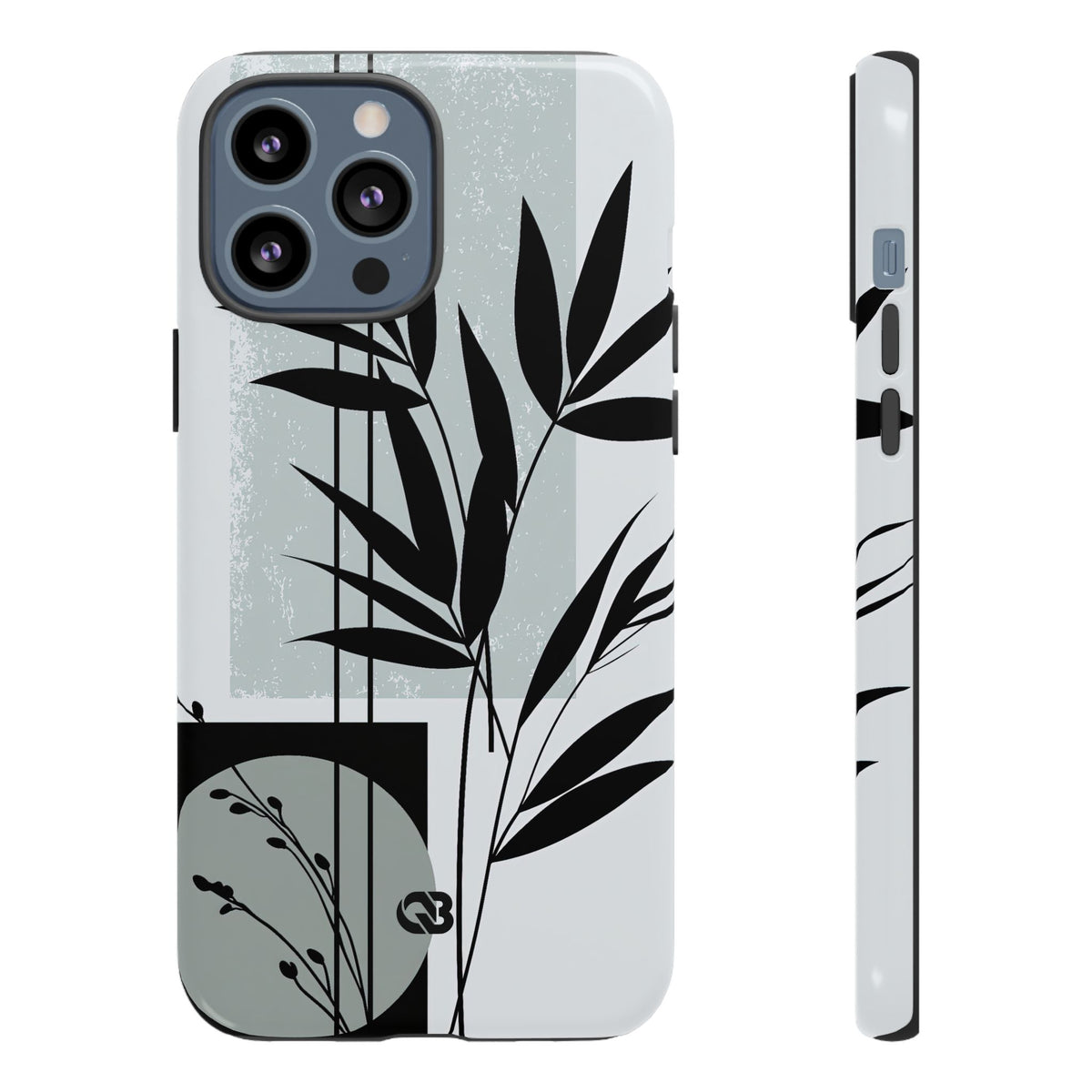 Zen Bamboo Silhouette · Tough Phone Case for iPhone · Green