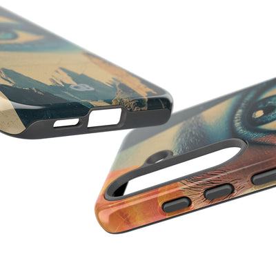 Fragmented Peak Gaze · Tough Phone Case for Samsung