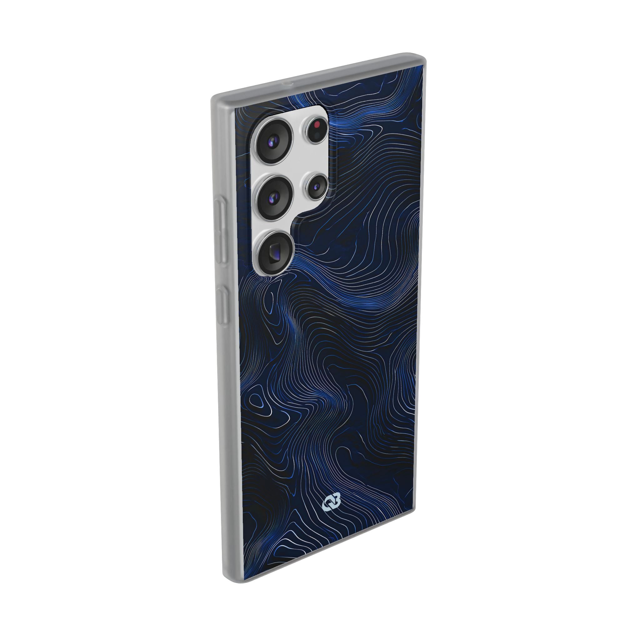 Blue Lite Phone Case for Samsung - Cobalt Contour Ridge