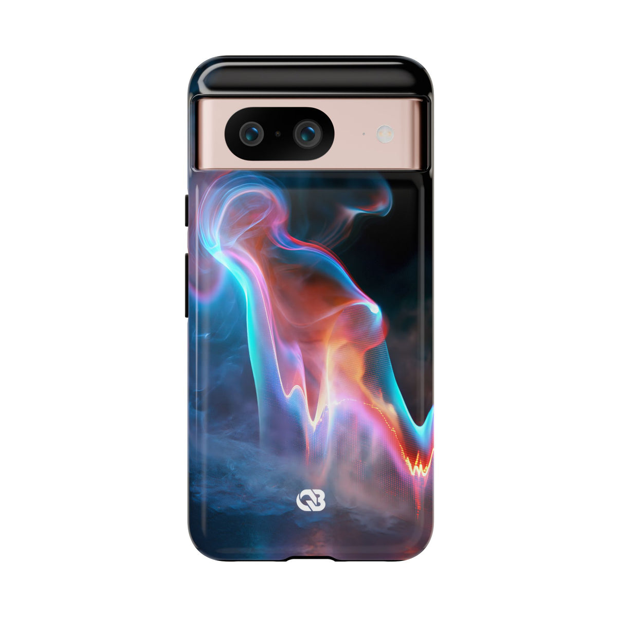Neon Waveform · Tough Phone Case for Pixel ·  Black