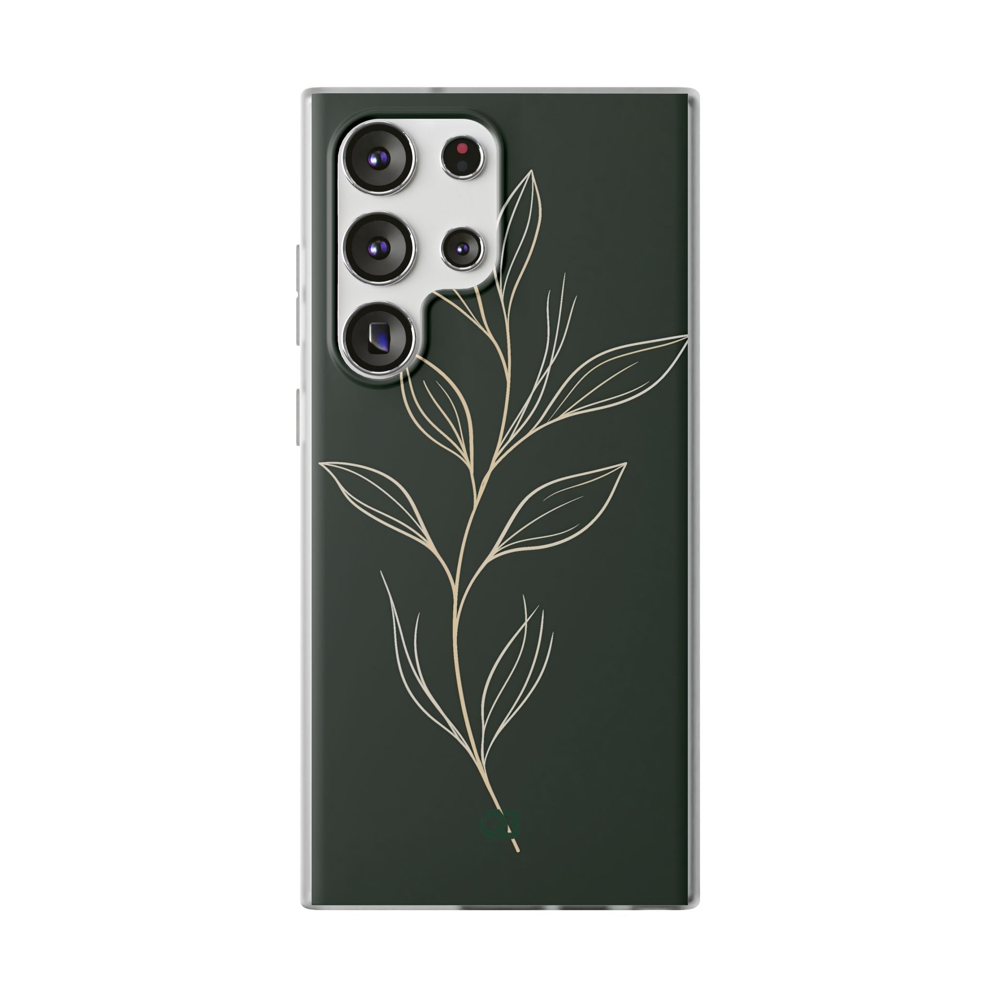 Green Lite Phone Case for Samsung - Deep Moss Willow