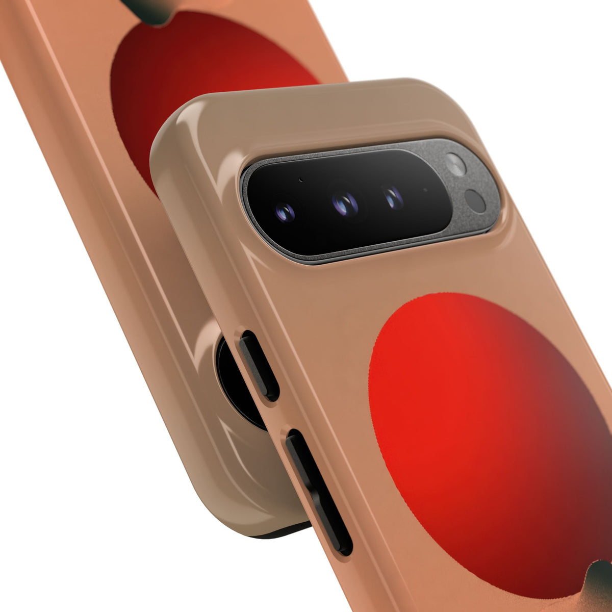 Crimson Sol Ridge · Tough Phone Case for Pixel ·  Red