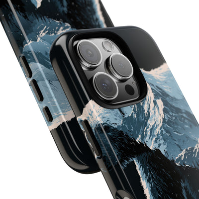 Nordic Arctic Bear · Tough Phone Case for iPhone · Black
