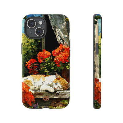 Sleeping Ginger Bloom · Tough Phone Case for iPhone