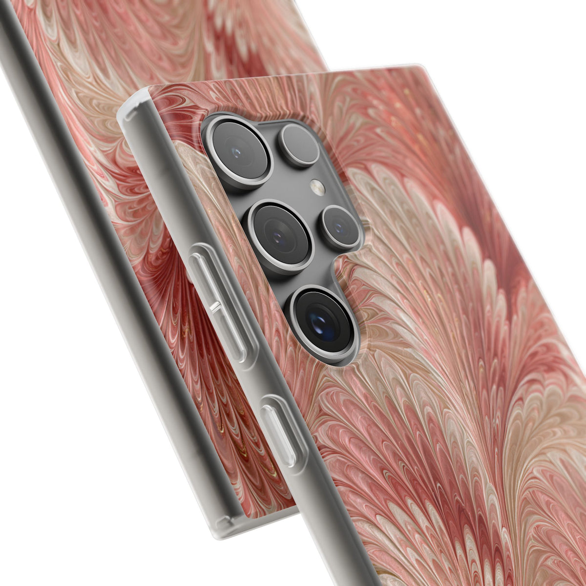 Blush Petal Plume · Lite Phone Case for Samsung · Pink