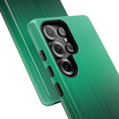Emerald Cascade · Tough Phone Case for Samsung · Green