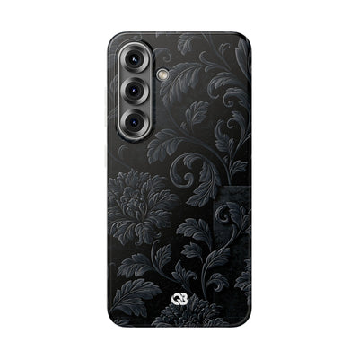 Obsidian Damask · Lite Phone Case for Samsung · Black