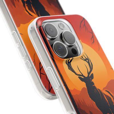 Amber Ridge Stag · Soft Phone Case for iPhone