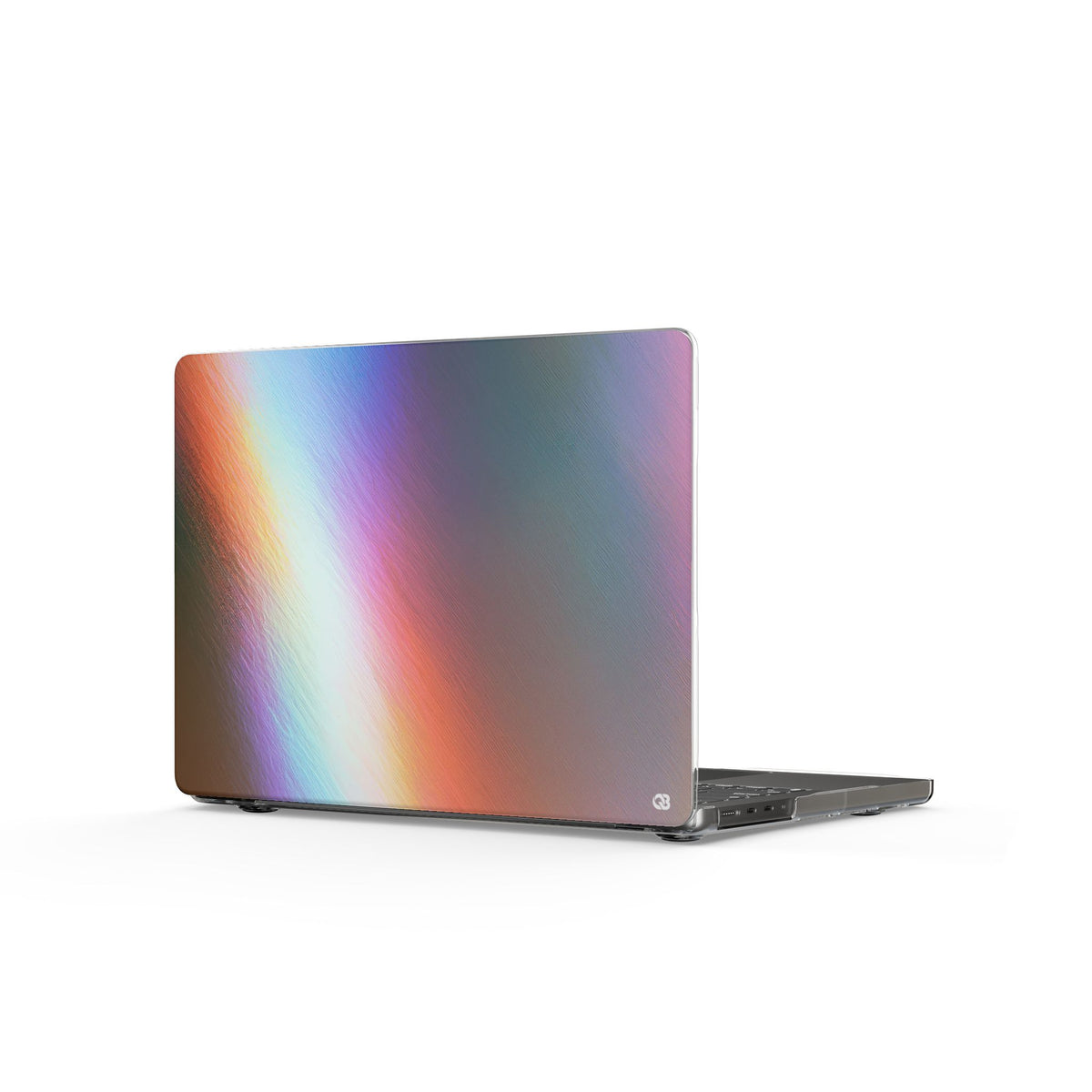 Prismatic Ray · Clear Hard Case for MacBook · Blue