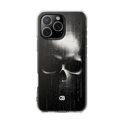 Raster Phantom · Clear Impact Magnetic Phone Case for iPhone ·  Black