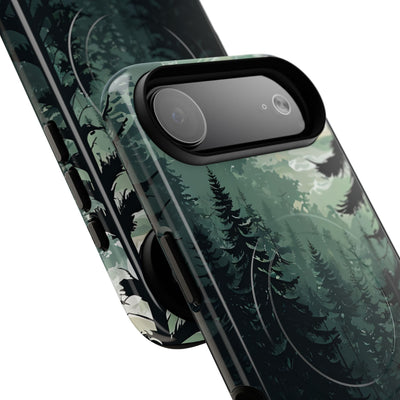 Misty Pine Shadow · Tough+ Phone Case for iPhone · Magsafe