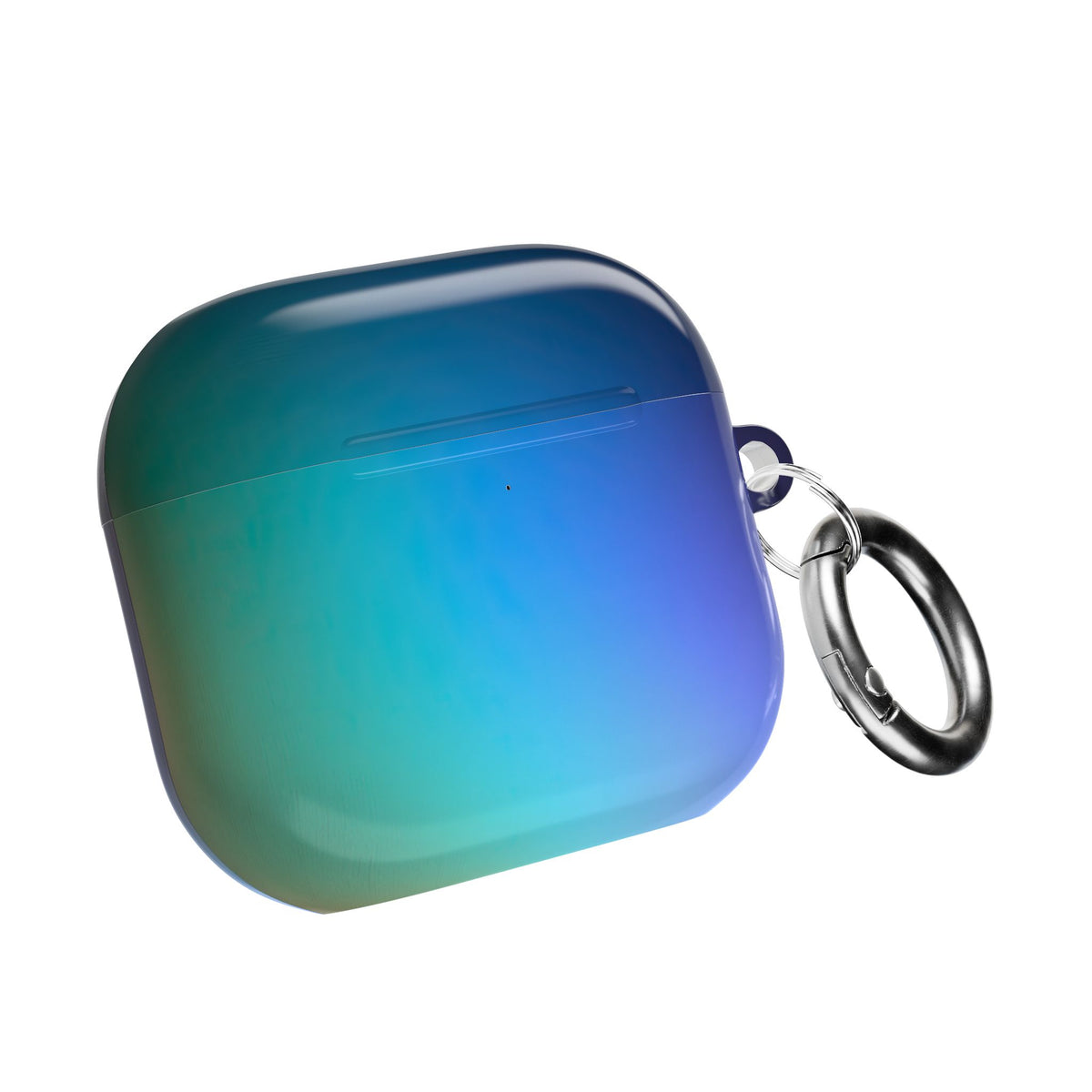 Prismatic Flare · Hard Case for AirPods & AirPods Pro · Blue