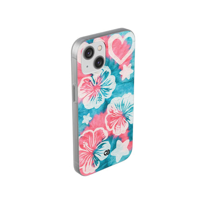 Tropical Hibiscus Bloom · Lite Phone Case for iPhone ·  Teal