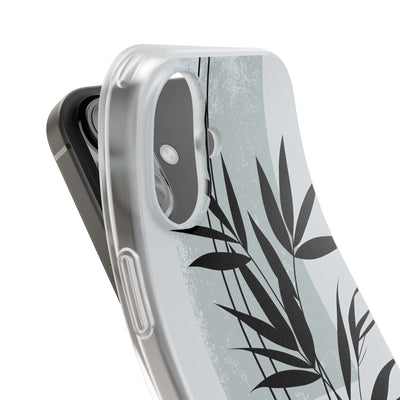 Grey Lite Phone Case for iPhone - Sage Bamboo Noir