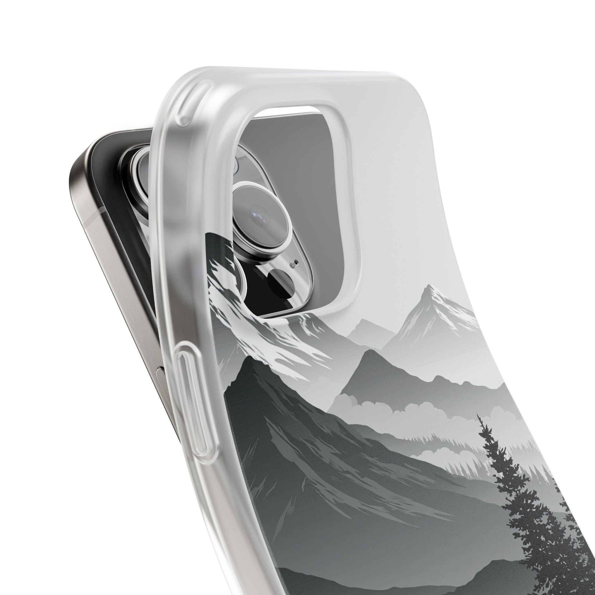Grey Lite Phone Case for iPhone - Granite Ridge Mist
