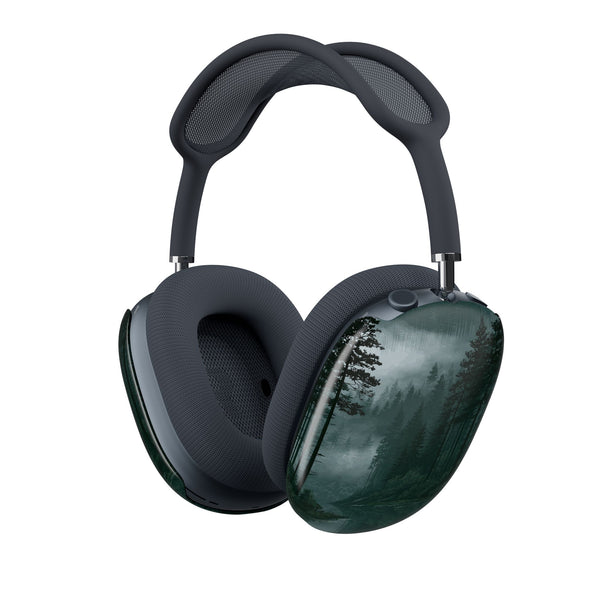 Misty Pine Reflections · Hard Case for AirPods Max · Green