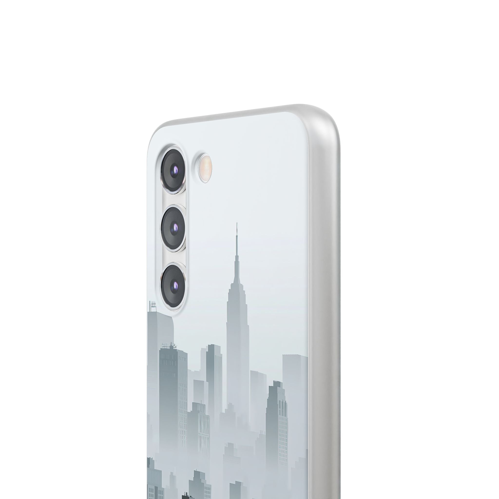 Grey Lite Phone Case for Samsung - Steel Mist Skyline