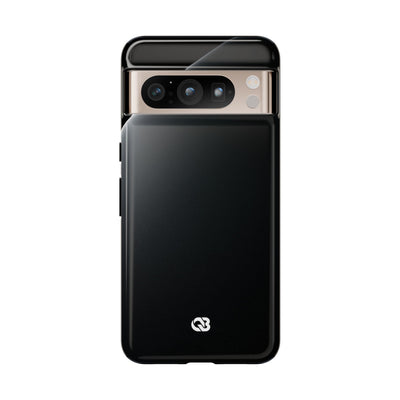 Black Tough Phone Case for Google Pixel - Obsidian Lunar Arch