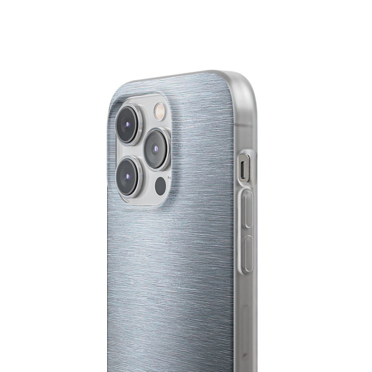 Brushed Aluminum · Lite Phone Case for iPhone ·  Silver