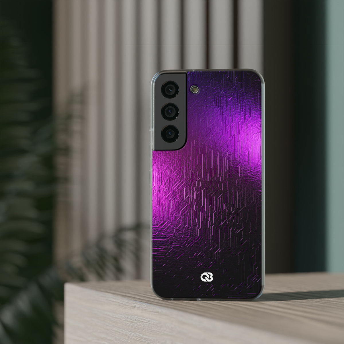 Violet Cyber Circuit · Lite Phone Case for Samsung · Purple