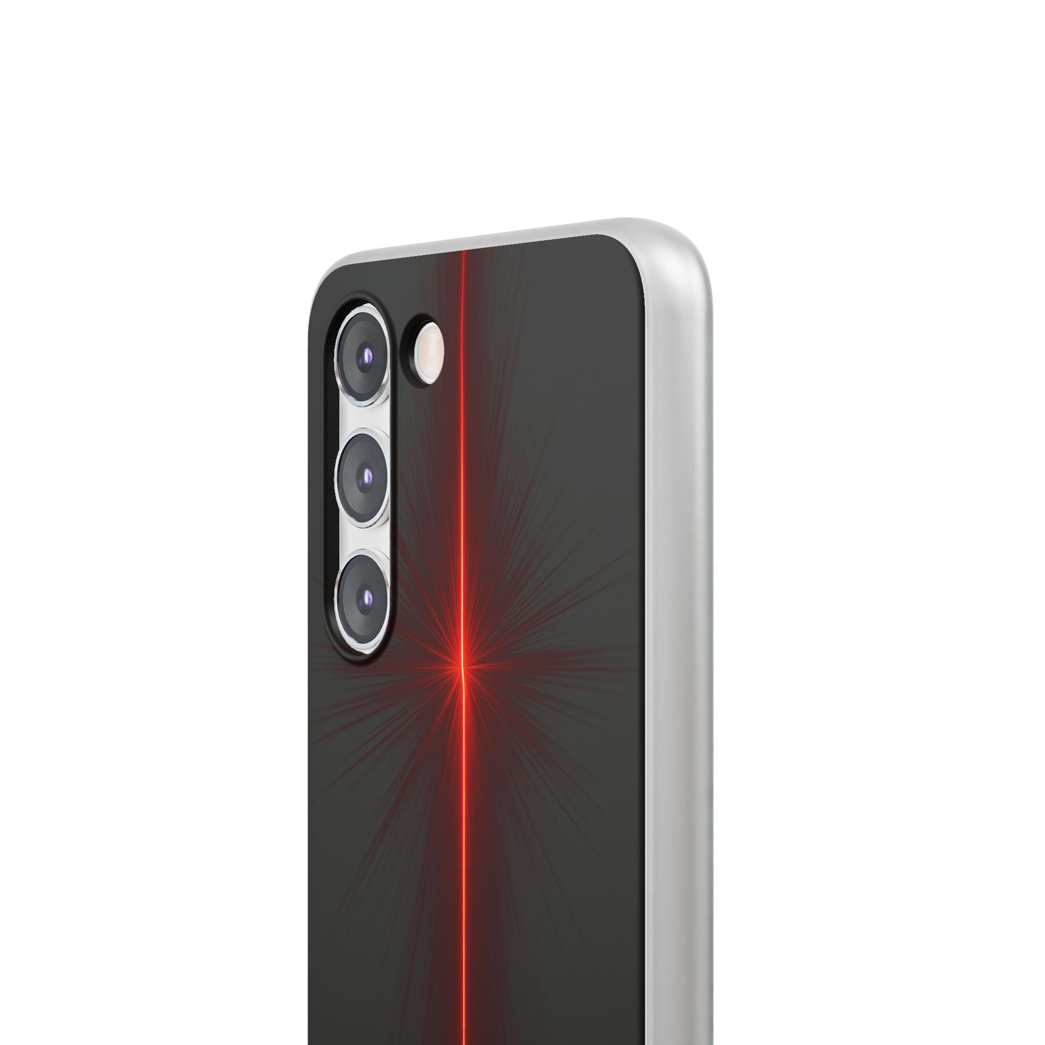 Red Lite Phone Case for Samsung - Crimson Flare Vector