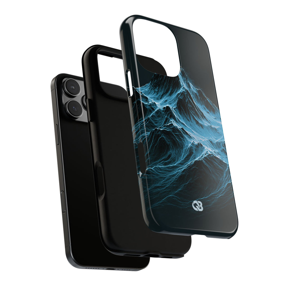 Nordic Frost Peak · Tough Phone Case for iPhone · Blue