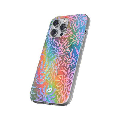 Chromatic Mystic Sigil · Lite Phone Case for iPhone ·  Blue