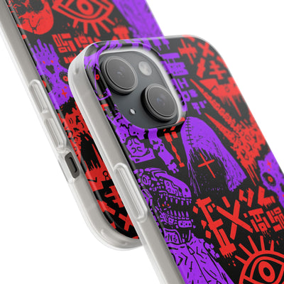 Underground Cyber Glyphs · Lite Phone Case for iPhone ·  Black