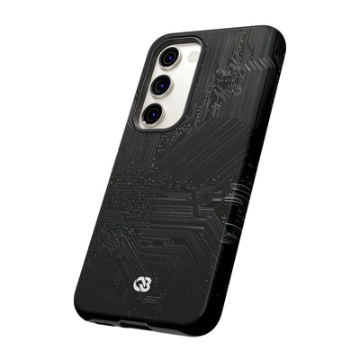 Obsidian Circuitry · Tough Phone Case for Samsung · Black
