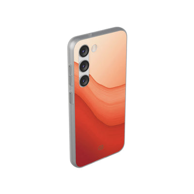 Terracotta Flow · Lite Phone Case for Samsung · Orange
