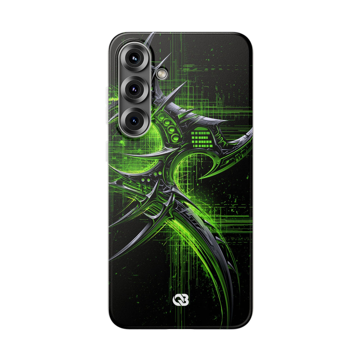 Cyber Sigil Grid · Lite Phone Case for Samsung · Green