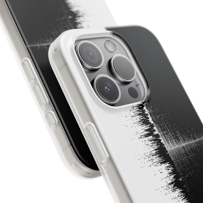 Black Lite Phone Case for iPhone - Static Signal Split