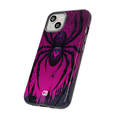 Obsidian Neon Widow · Tough Handyhülle für iPhone