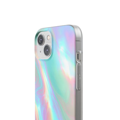 Prismatic Liquid Light · Lite Phone Case for iPhone ·  Teal