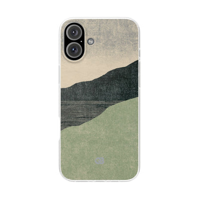 Green Lite Phone Case for iPhone - Moss Ridge Grain